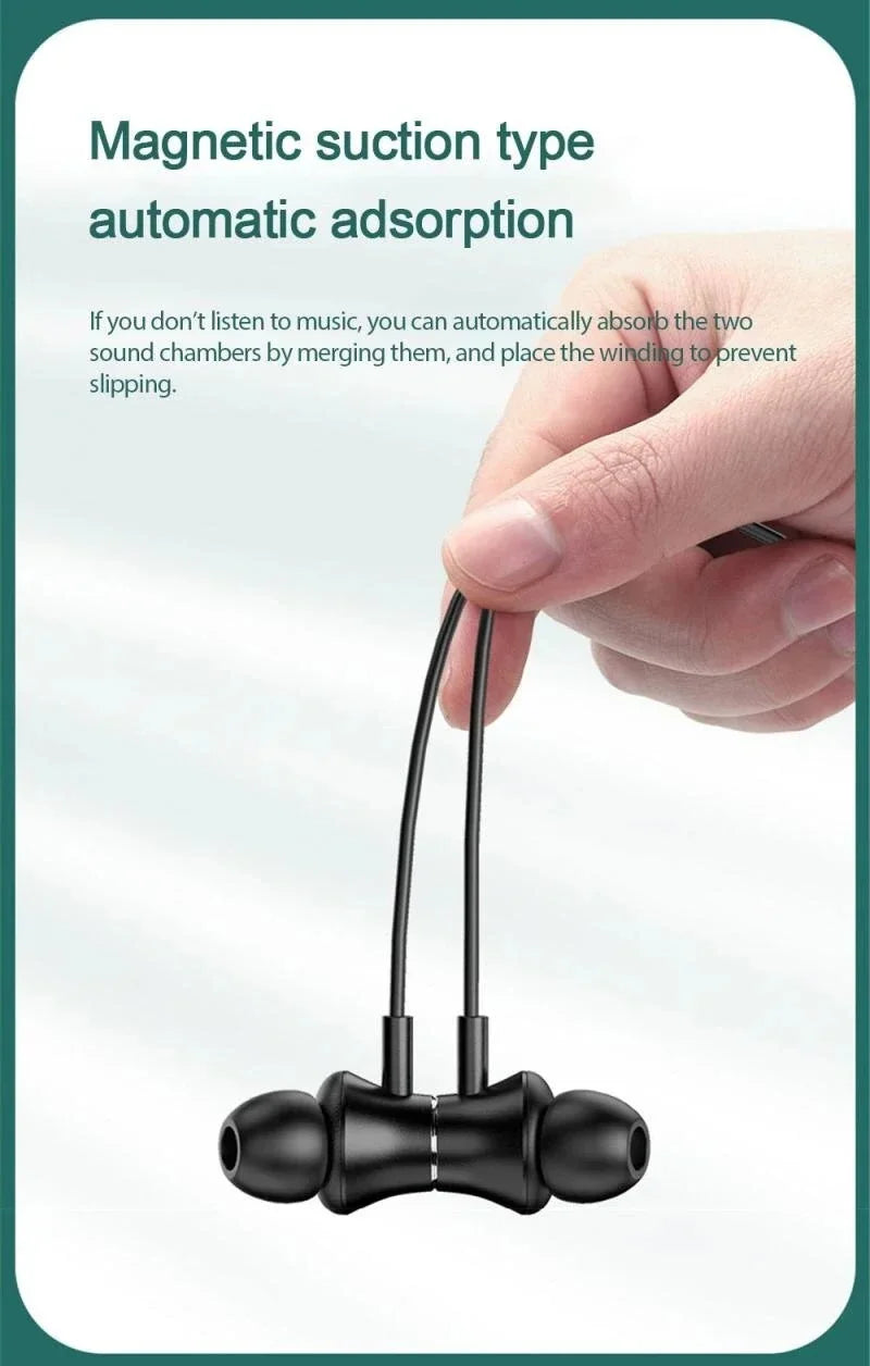Xiaomi Mijia Wireless Earphones 200 Hour Play Neckband Bluetooth 5.1 Headphones Headphone with Mic 9D Stereo Earbuds Headset