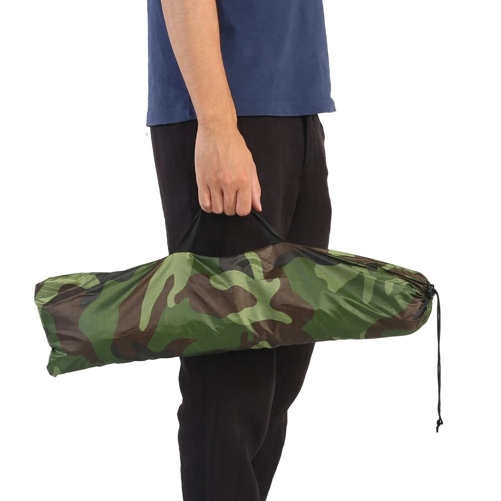 Camouflage Tent One Person Tent Outdoor Tent Tent Outdoor Camouflage UV  Waterproof One Person Tent for Camping Hiking