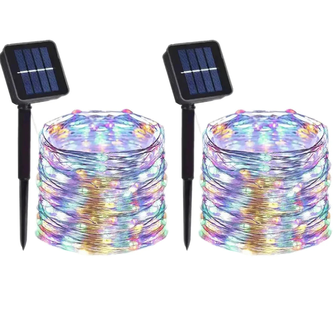 7M/12M/22M/32M 8Modes Outdoor Solar Fairy Lights LED Copper Wire Lights Xmas Lights Waterproof Garden Decoration