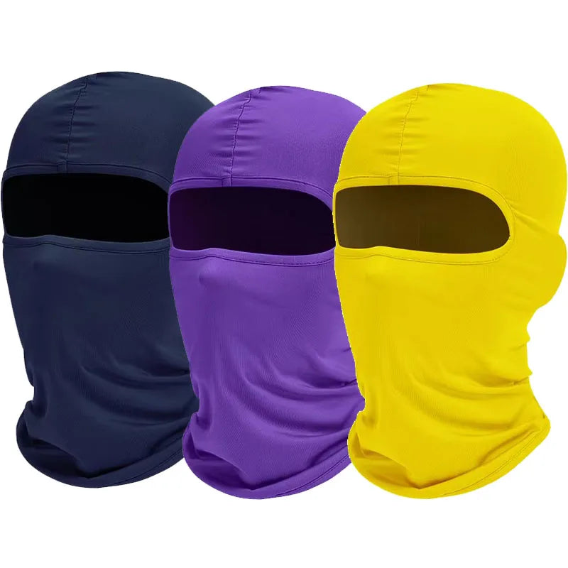 1/3pcs Ski Mask for Men Full Face Mask Balaclava Black Ski Masks Covering Neck Gaiter