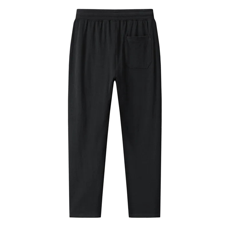 Sweatpants Summer Thin Cotton Loose Straight Casual Pants Long Breathable Men's Pants