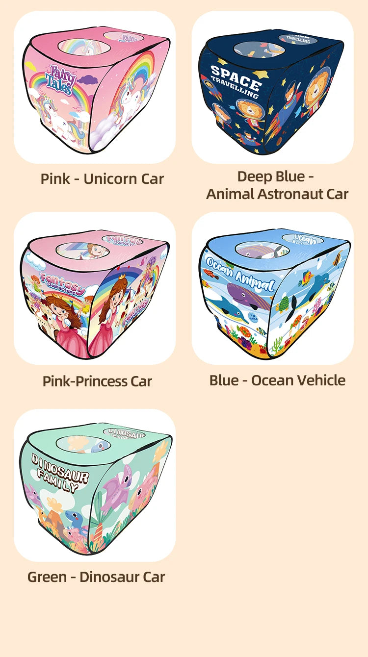 Children's Tent Game House Indoor and Outdoor No Installation Kindergarten Foldable Family Toy House