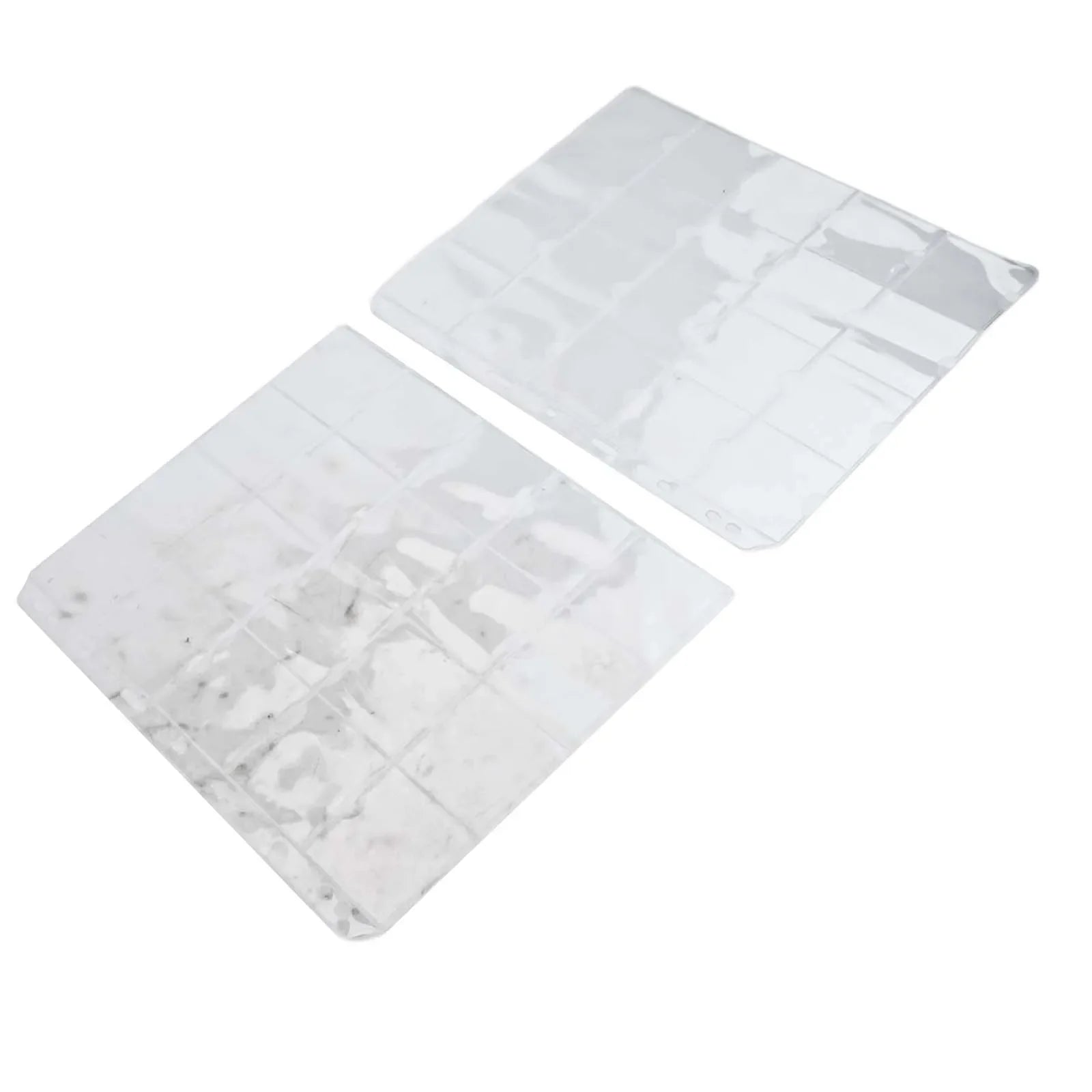 Page Coin Holder Sheet Clear Organization 1/10 Sheet For 50mm Coins For Coin Collection PVC Page Album Practical