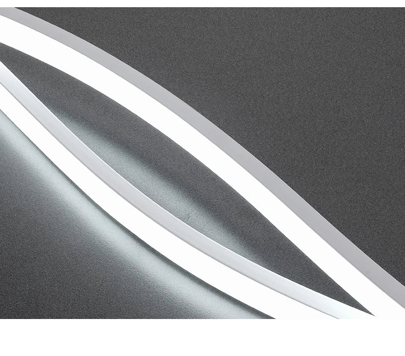 Black White Led Restaurant Pendant Lights Modern Minimalist Hotel Bar Restaurant Chandelier Home Indoor Decoration Lighting Lamp