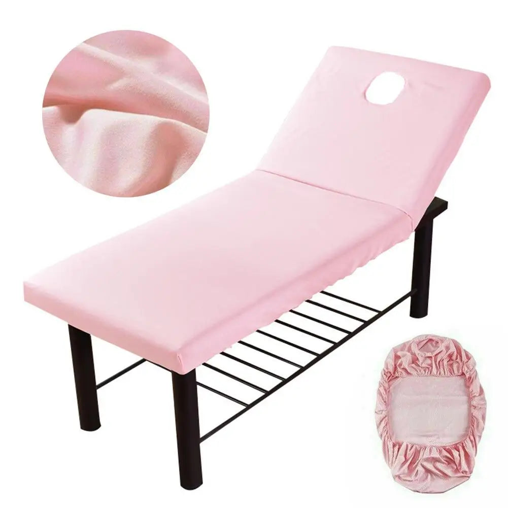 New Beauty Salon Massage Elastic Bed Cover High Stretch Wedding Hotel Birthday Table Cover Buffet Cloth Table Set Deco