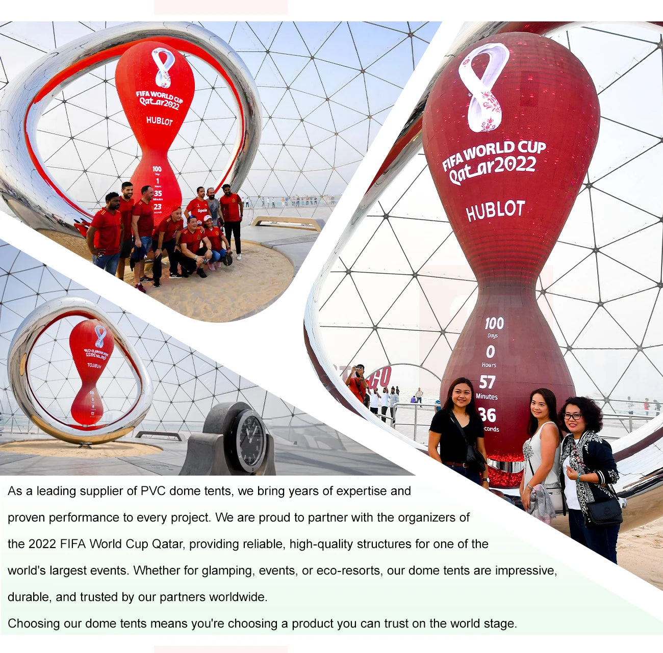 Spherical tent, geodesic tent, dome tent, galvanized steel pipe frame, PVC waterproof tarpaulin, wind-resistant, pressure-resist