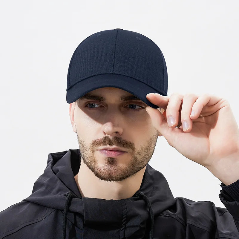 Short Brim Elastic Closed Back Fitted Caps Hats New Cycling Solid Bill Plain Trucker Men Women Hip Hop Baseball Snapback Sun Era