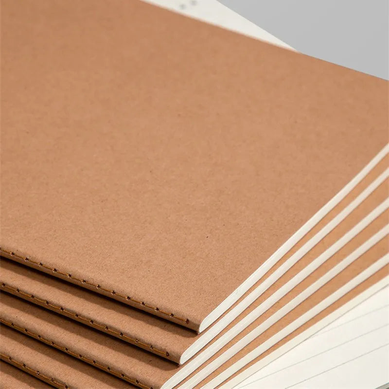 A4 A5 B5 Notebook To-Do Lined Blank Grid Paper Journal Diary Sketchbook Drawing Painting Graffiti Notebook Notepad Stationery