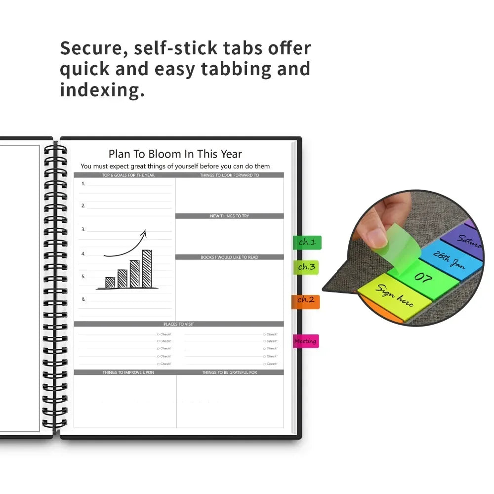 A4 Reusable Erasable Notebook With Pen&Cloth Microwave Heating Waterproof Notepad Office School Smart Notebook