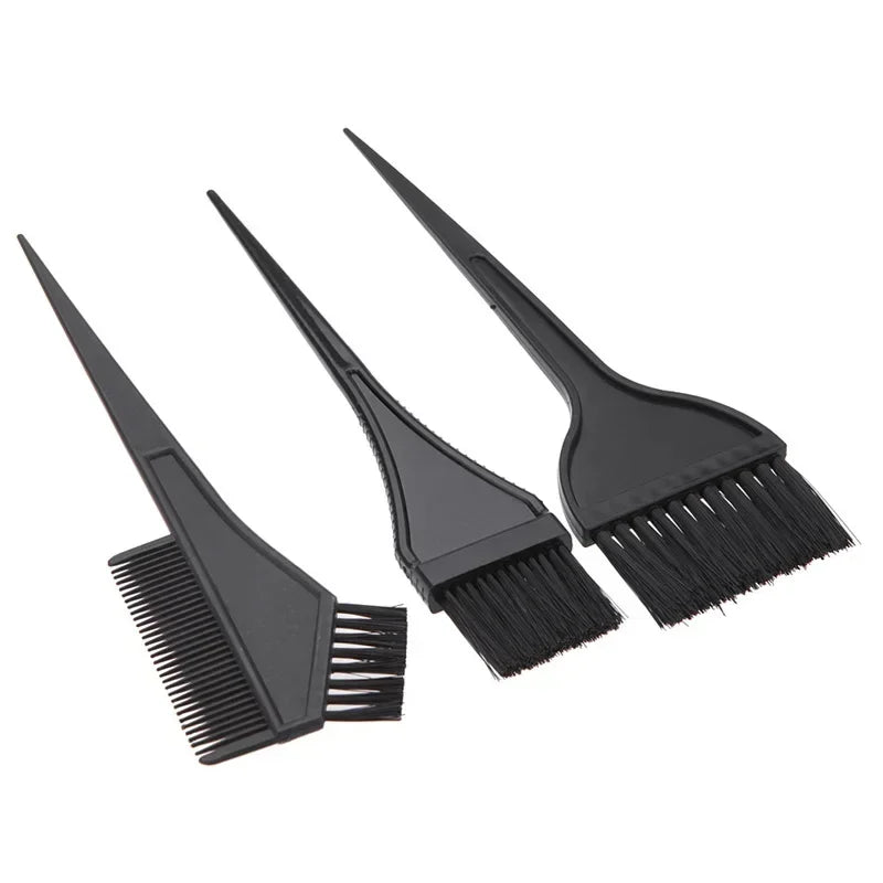 5/22Pcs Set Home Salon Hair Dyeing Brush Hair Dyeing Cream Bowl Coloring Brush Comb Earcap Clips Dyeing Cape Kits Hair Tint Tool