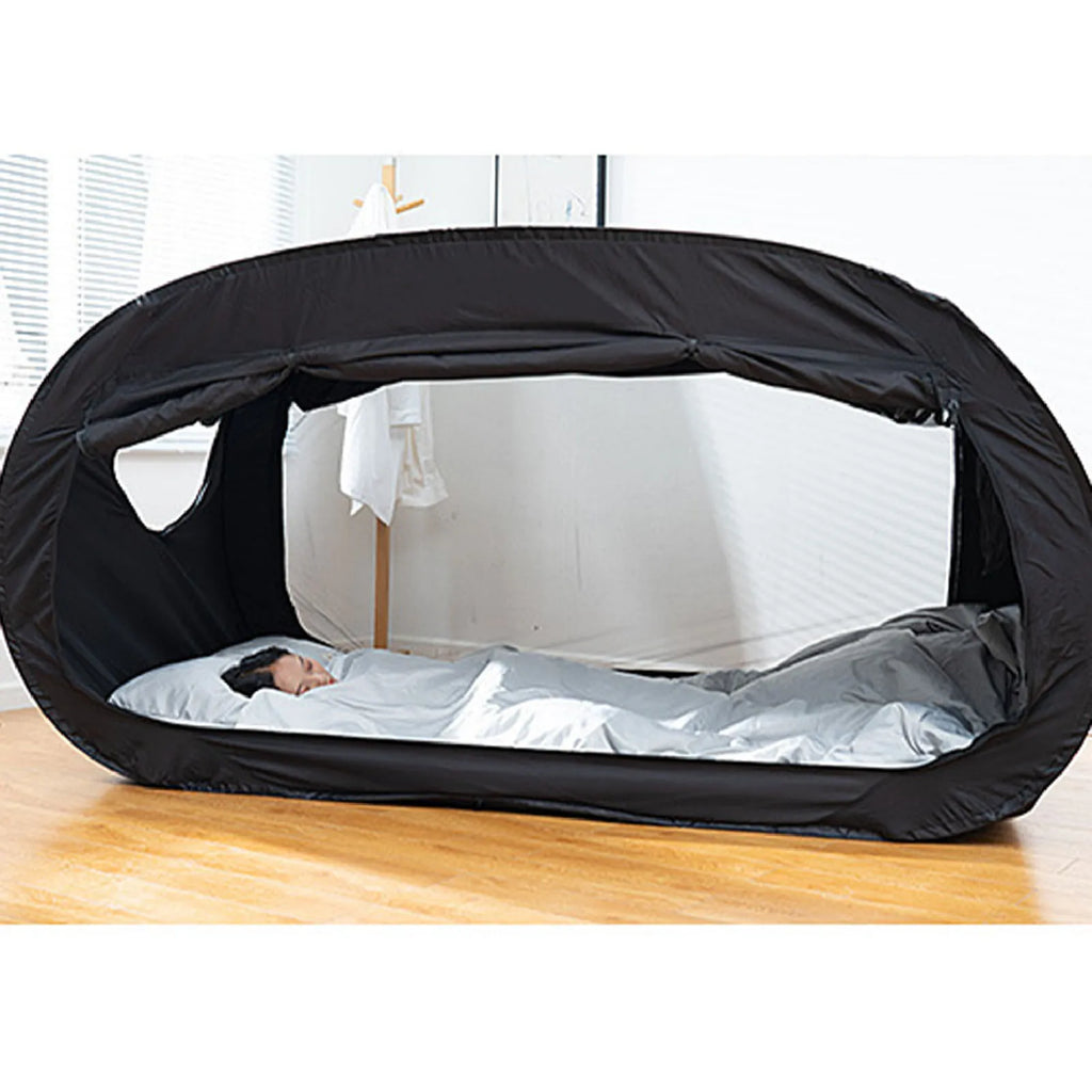 Foldable Camping Tent Fully Enclosed Privacy Bed Canopy with Mosquito Net Portable Sunshade Tent Outdoor & Indoor Use