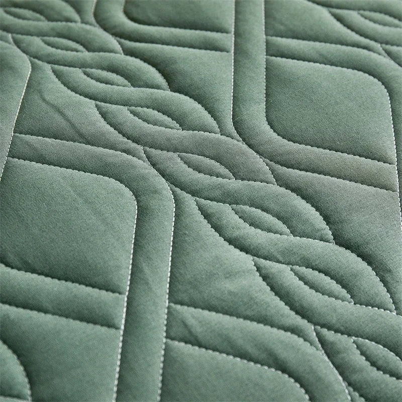 Quilt Bedding Sets, Lightweight Soft Bedspread Coverlet with Pillow Cases, Quilted Blanket Thin Comforter Bed Cover, All Season