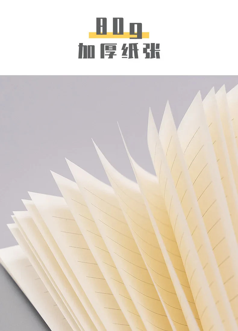 A5 A4 B5 matte adhesive loose strap loose notebook paper planner inner ring file cabinet materials stationery gift traveler