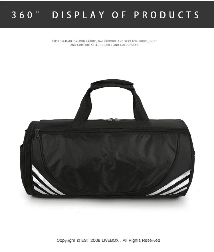 Custom Bag with Logo Sports Gym Bags Yoga Shoulder Tanks Training Fitness Outdoor Travel Personalized Men Handbags Printed Names