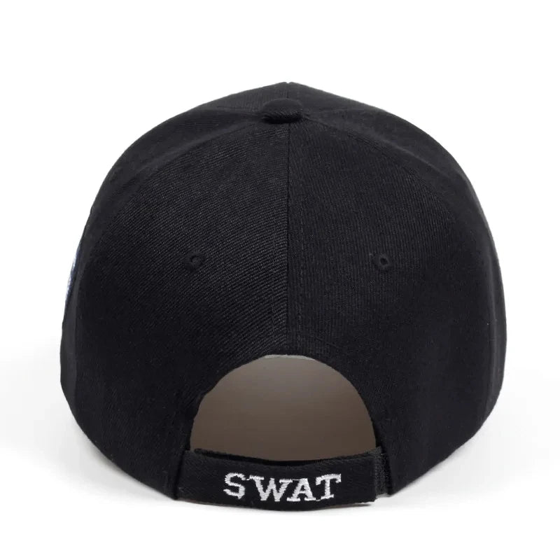 Sport Fashion SWAT Letter Embroidery Snapback Cap Unisex Spring and Autumn Outdoor Adjustable Casual Hats Baseball Caps