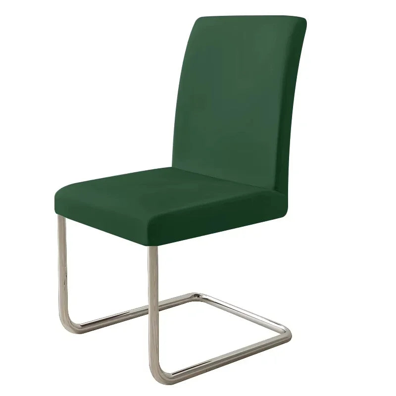 Waterproof Fabric Multi-Color Chair Cover Spandex Elastic Soft Chair Slipcover Seat Case For Office Kitchen Dining Room