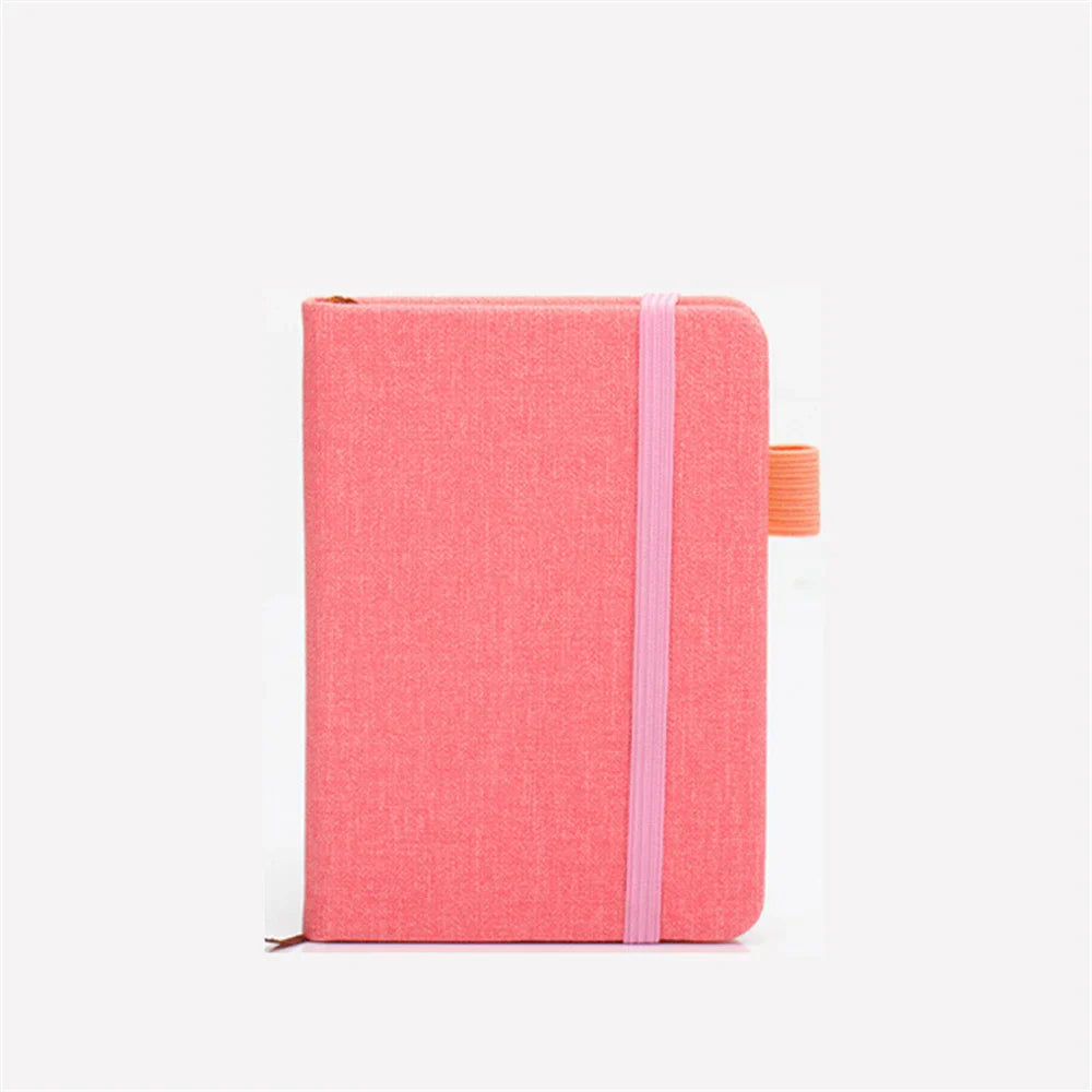 New A7 Mini Notebook Portable Pocket Blank Page Notepad Memo Diary Planner Agenda Note Book Office School Stationery Wholesale