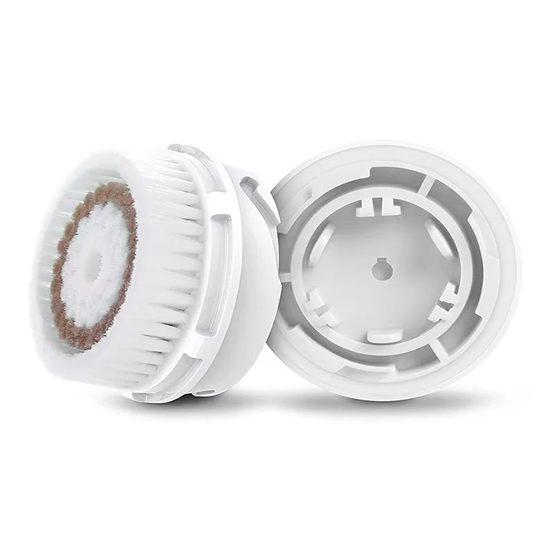 Facial Cleansing Brush Heads Daily Deep Cleaning Pores Sensitive Skin Soft Exfoliating Silicone Face Brush Heads Skin Care Tools
