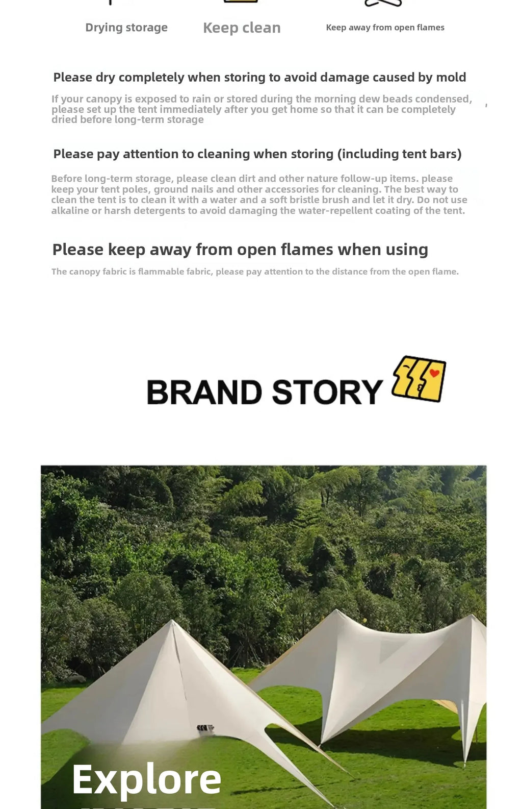 Tent, Large Outdoor Giant Camp, Rain and Sun Protection, Suitable for Outdoor Camping
