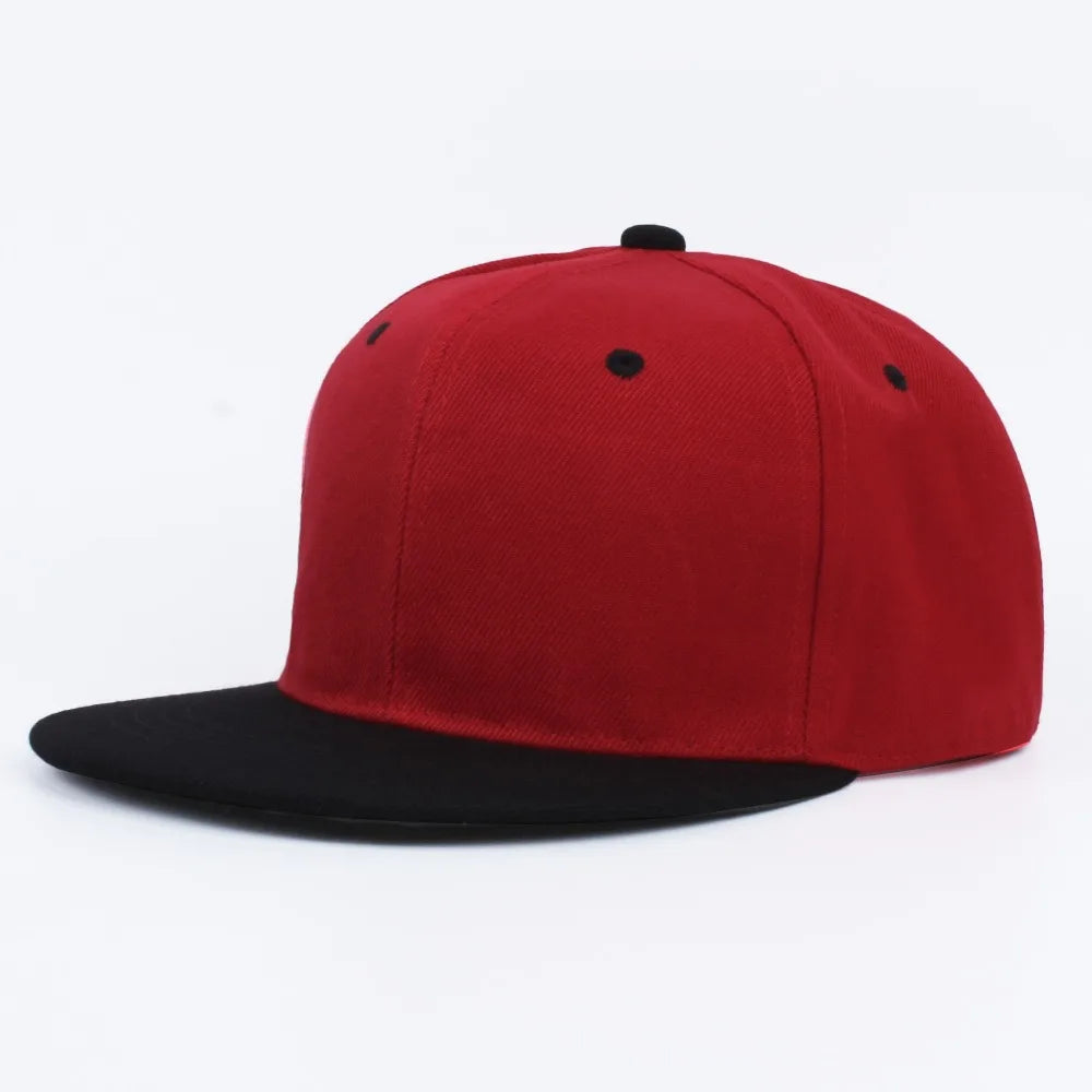 Custom Embroidery Hip-hop Snapback Hat for Men and Women Baseball Cap Wholesale DIY Design Print Sunshade Hats American style