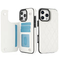 Card Slot Flip Leather Case For iPhone 16e 15 Pro Max 14 13 12 11 SE 3 2 XS XR 8 7 Plus Wallet Double Button Small Fragrant Wind