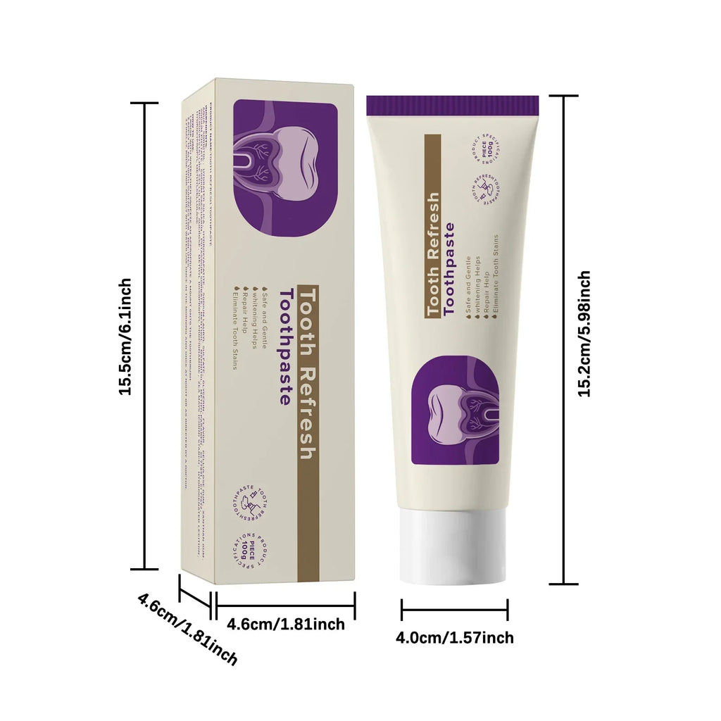 Tooth Repairing Toothpaste Whitening Teeth Fresh Mouth Tartar Stain Remover Bright Dental Cleaning Inhibit Bad Breath Toothpaste