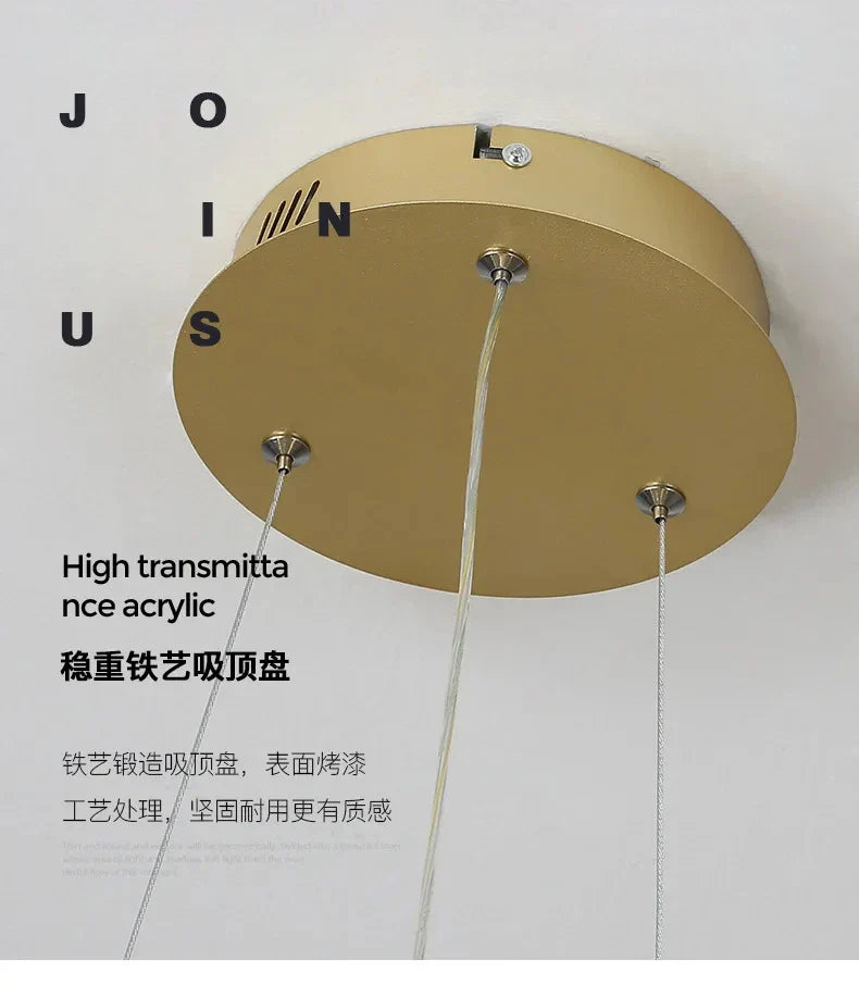 Modern Dining Room Pendant Lights Nordic LED Dining Table Ceiling Chandelier Living Room Home Indoor Bar Counter Hanging Lamp