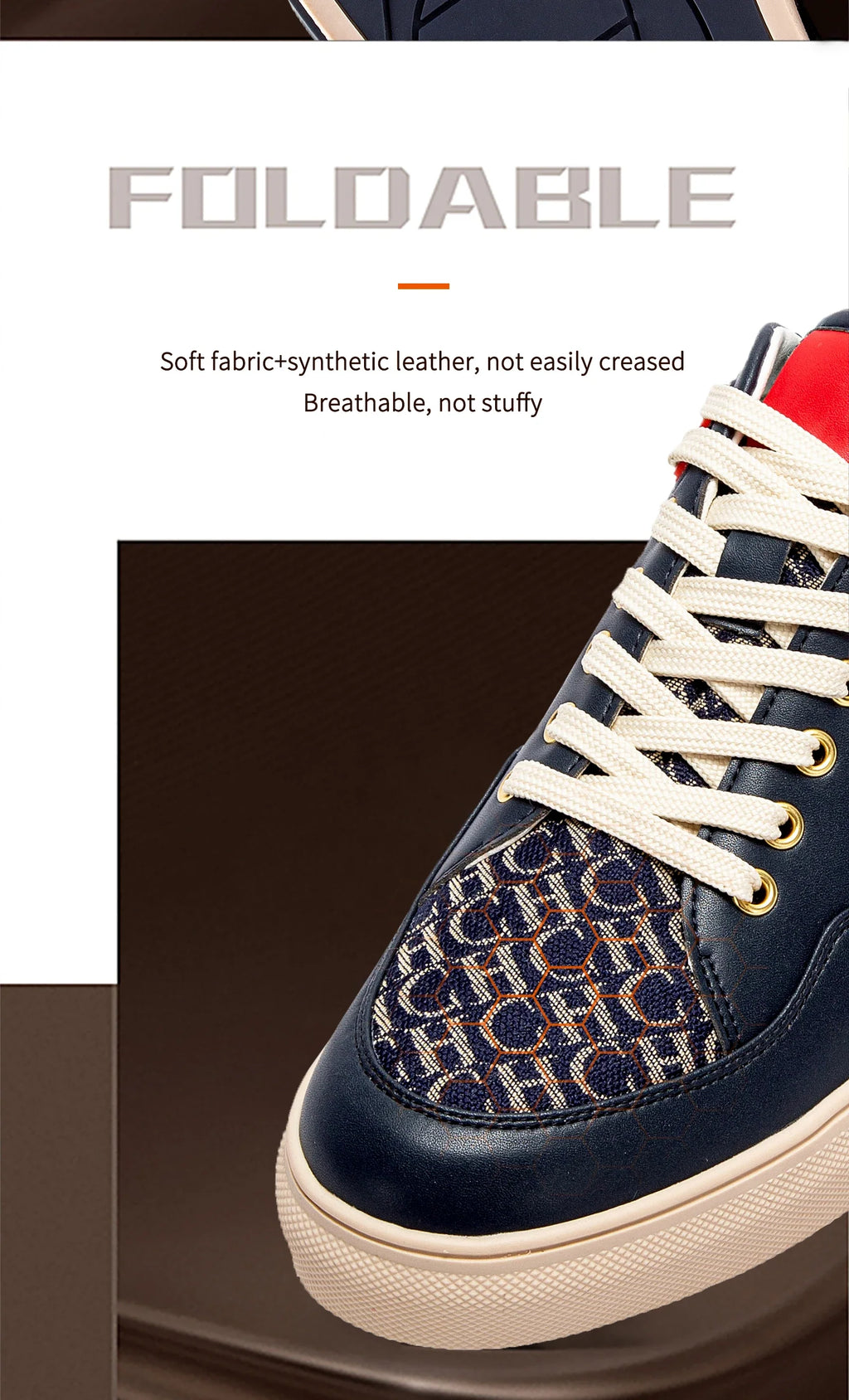 Hot Men's Casual Shoes Coffee Luxury Brand Flat Lace Up Shoes Monogrammed Loafers Black Friday