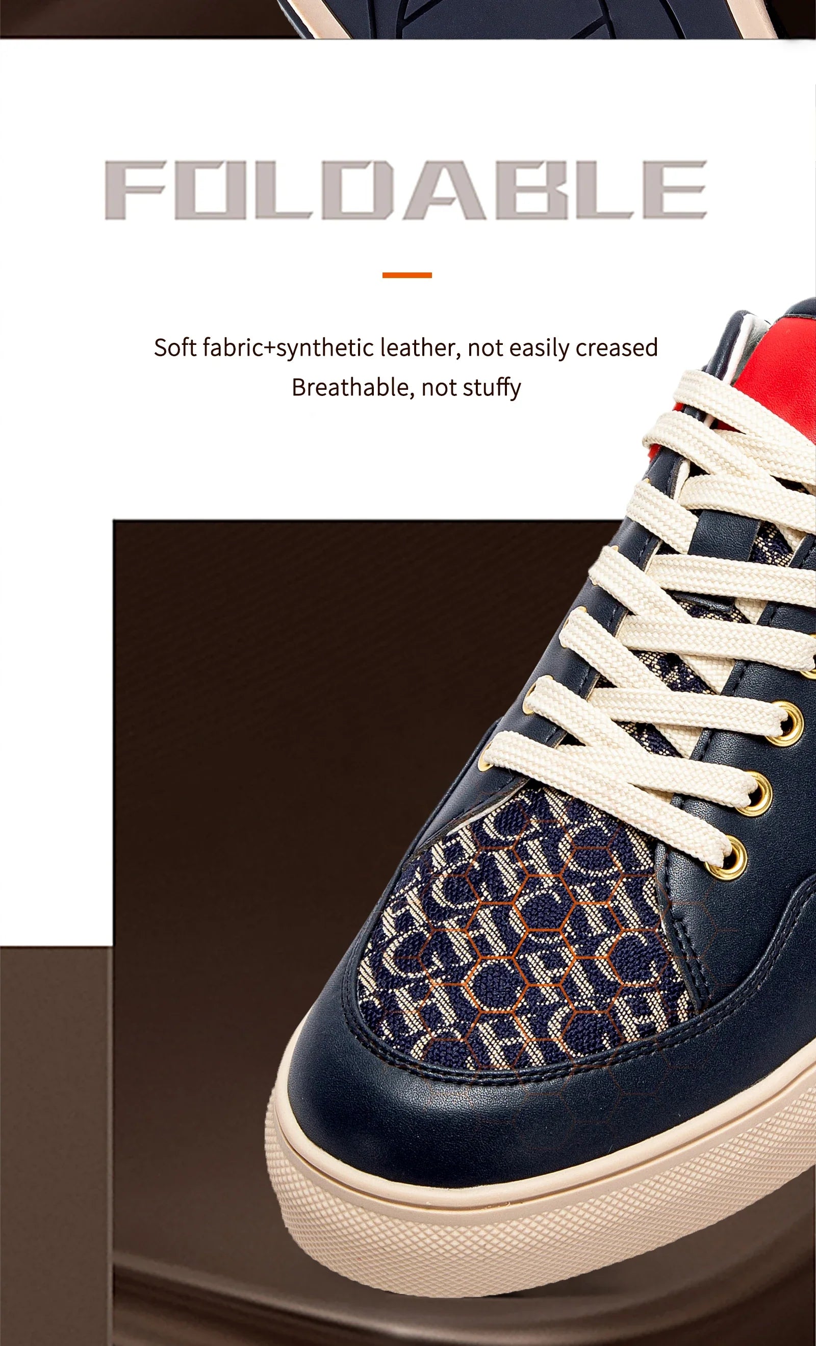 Hot Men's Casual Shoes Coffee Luxury Brand Flat Lace Up Shoes Monogrammed Loafers Black Friday
