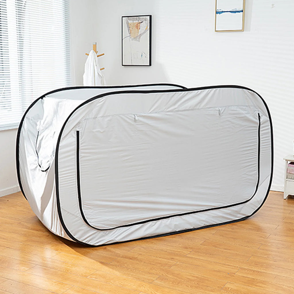 Foldable Camping Tent Fully Enclosed Privacy Bed Canopy with Mosquito Net Portable Sunshade Tent Outdoor & Indoor Use