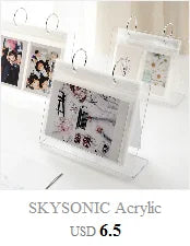 SKYSONIC New Arrival A5 Ring Notebook Jounral Cover INS Bandage Photocards Binder Collect Book Photo Cards Organzier Stationery