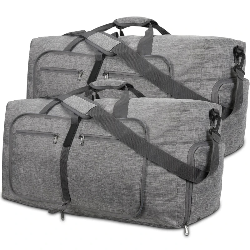 Large Capacity Travel Duffel Bag 85L Shoulder Sports Bag Women Waterproof Oxford Foldable Big Travel Bag Men Fitness Luggage sac