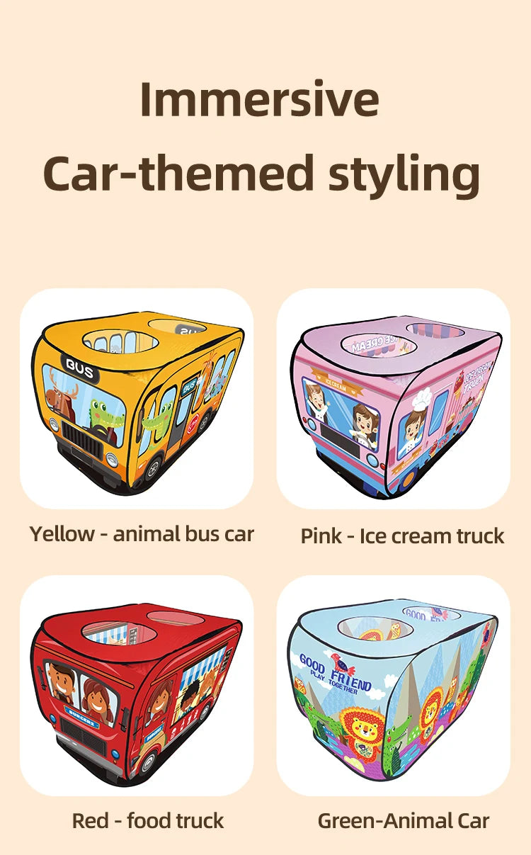 Children's Tent Game House Indoor and Outdoor No Installation Kindergarten Foldable Family Toy House