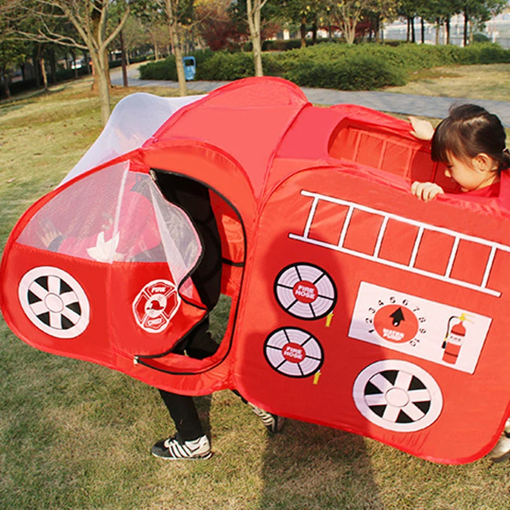 Super Large New Children's Tent Cartoon Car Theme Tent Indoor and Outdoor Game House Automatic and Convenient Installation Free