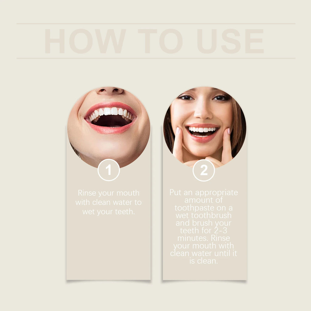 Teeth Whitening Toothpaste Eliminate Tooth Stains Remove Smoke Coffee Tea Stains Protect Gum Freshens Breath Oral Dental Care