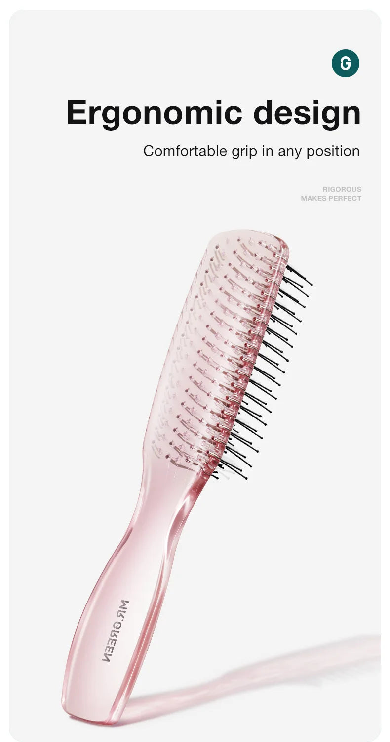 MR.GREEN Hair Brush Scalp Massage Combs Volumizing Hair Styling Fine Tooth Detangling Tool For Long Wet Dry Hair Women Gift