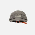 Style Short Brim Peaked Cap Men and Women All-Matching Retro Soft Top Snap-Brim Hat Mountain Embroidery Five-Piece Hat Fashion