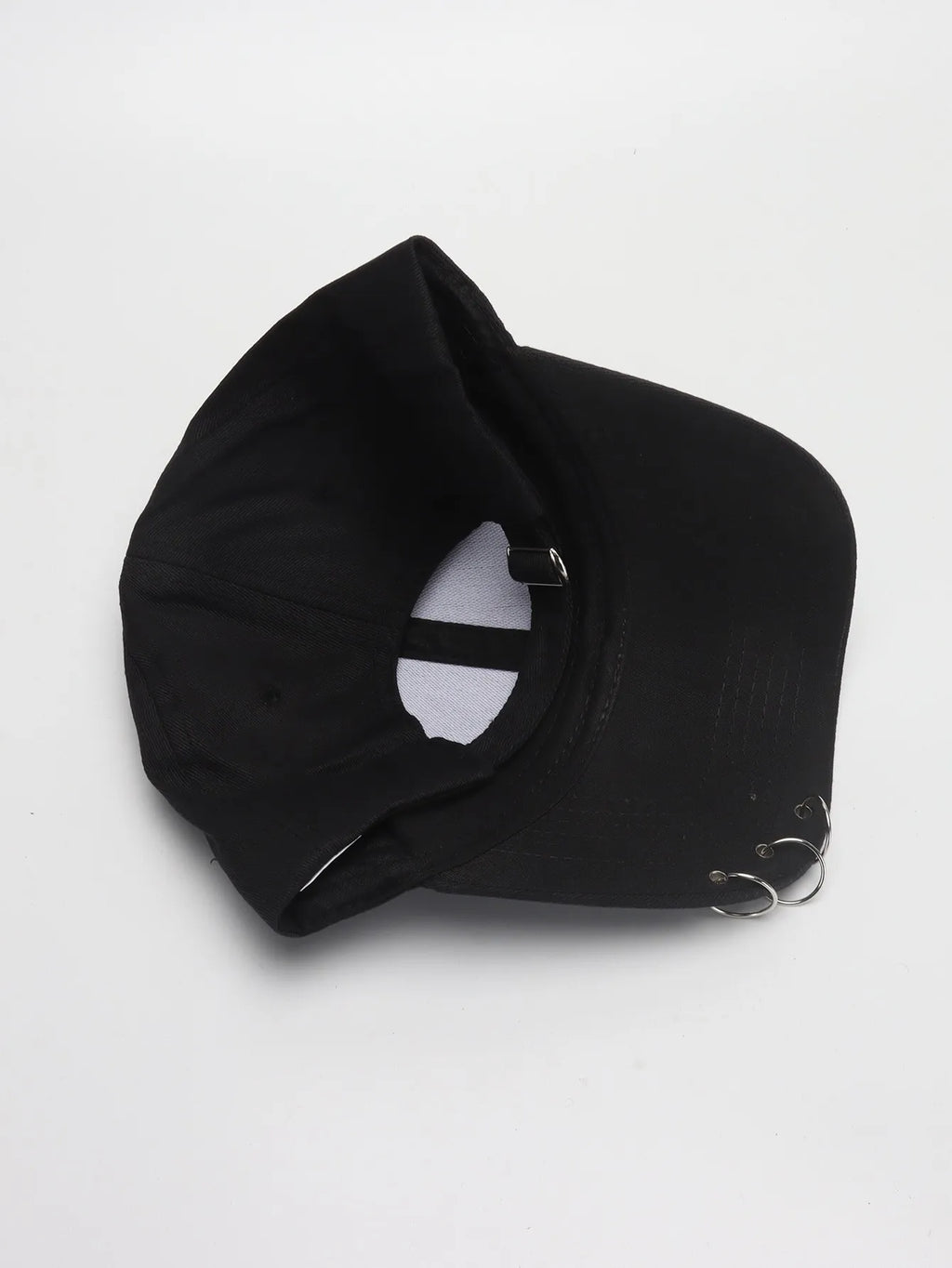 Hip Hop Women's Baseball Cap With Ring Circle Snapback Hats For Men Women Unisex Dad Hat Adjustable Kpop Korean Style Gorra