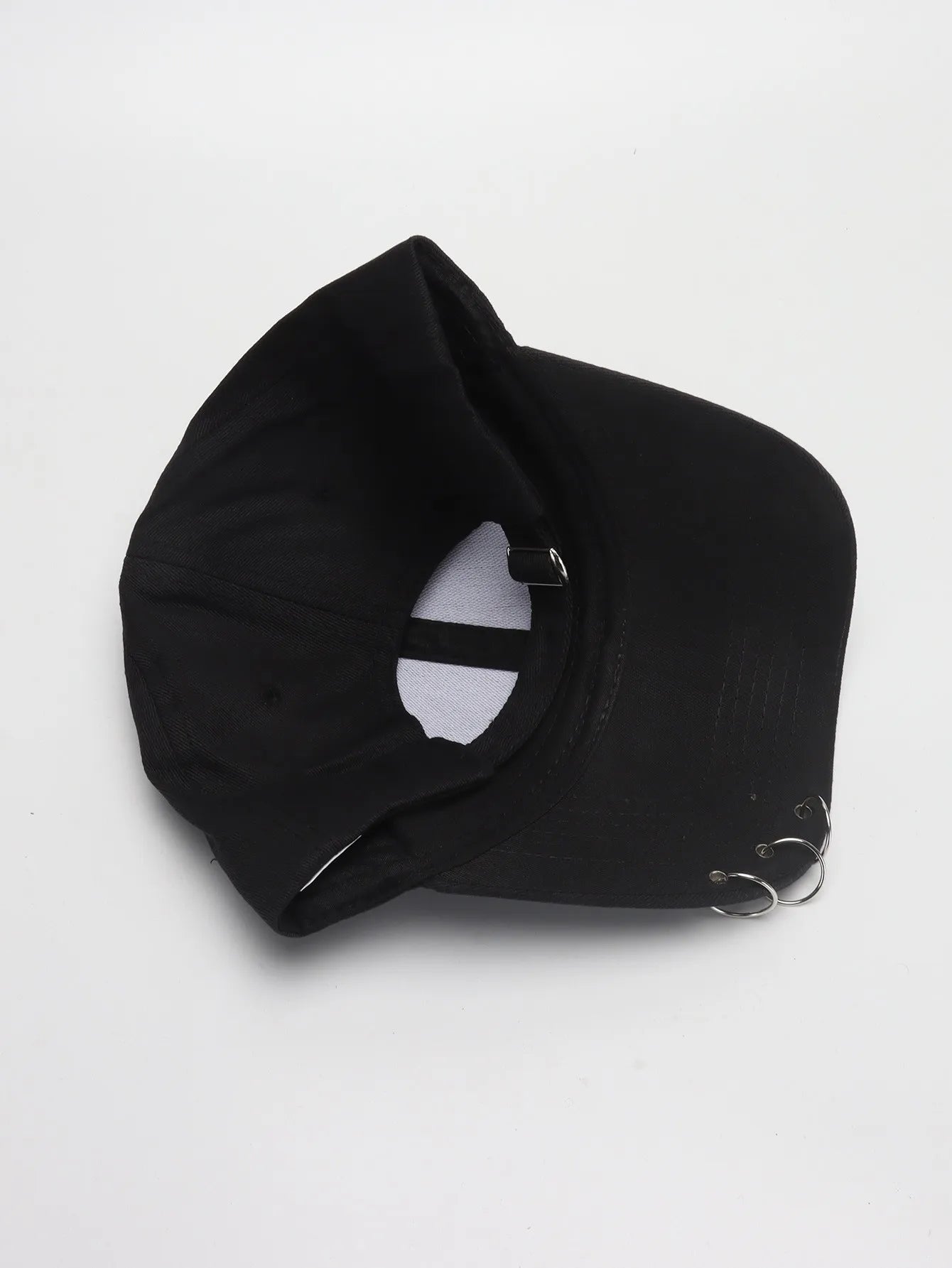 Hip Hop Women's Baseball Cap With Ring Circle Snapback Hats For Men Women Unisex Dad Hat Adjustable Kpop Korean Style Gorra