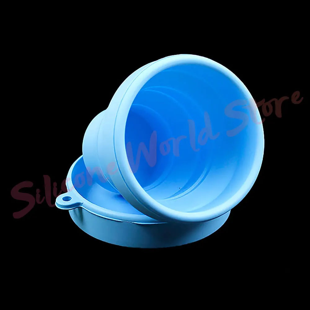 Silicone World Portable Silicone Folding Cup Mouthwash Cups Travel Outdoor Anti Drop Telescopic Cup Coffee Handcup Water Cup