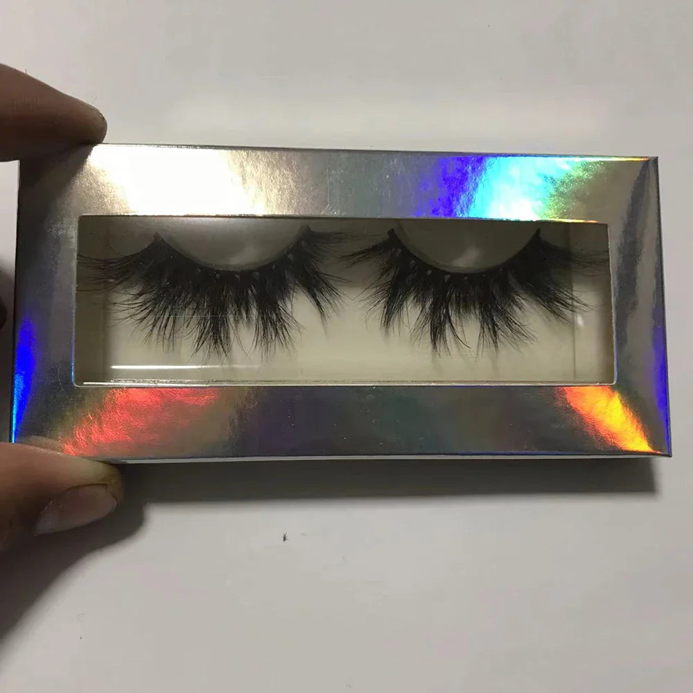 Dropshipping Wholesale Natural Wispy 3d Mink False Lashes Makeup Mink Fake Eyelashes With Soft Band Make-up For Women