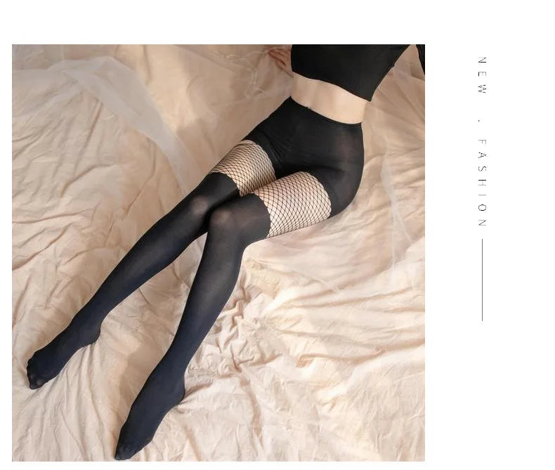 Sexy Hollow Stockings Lolita Socks Women Lace Stockings Thigh High Over Knee Socks Nylon Long Socks Hosiery Anime Pantyhose