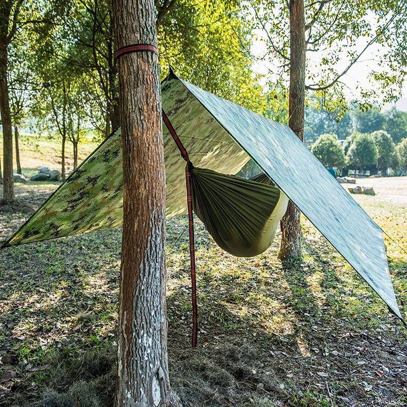 Outdoor Tarp Camping Sun Shelter Waterproof Beach Awning Tent Rain Shelter Camping tools