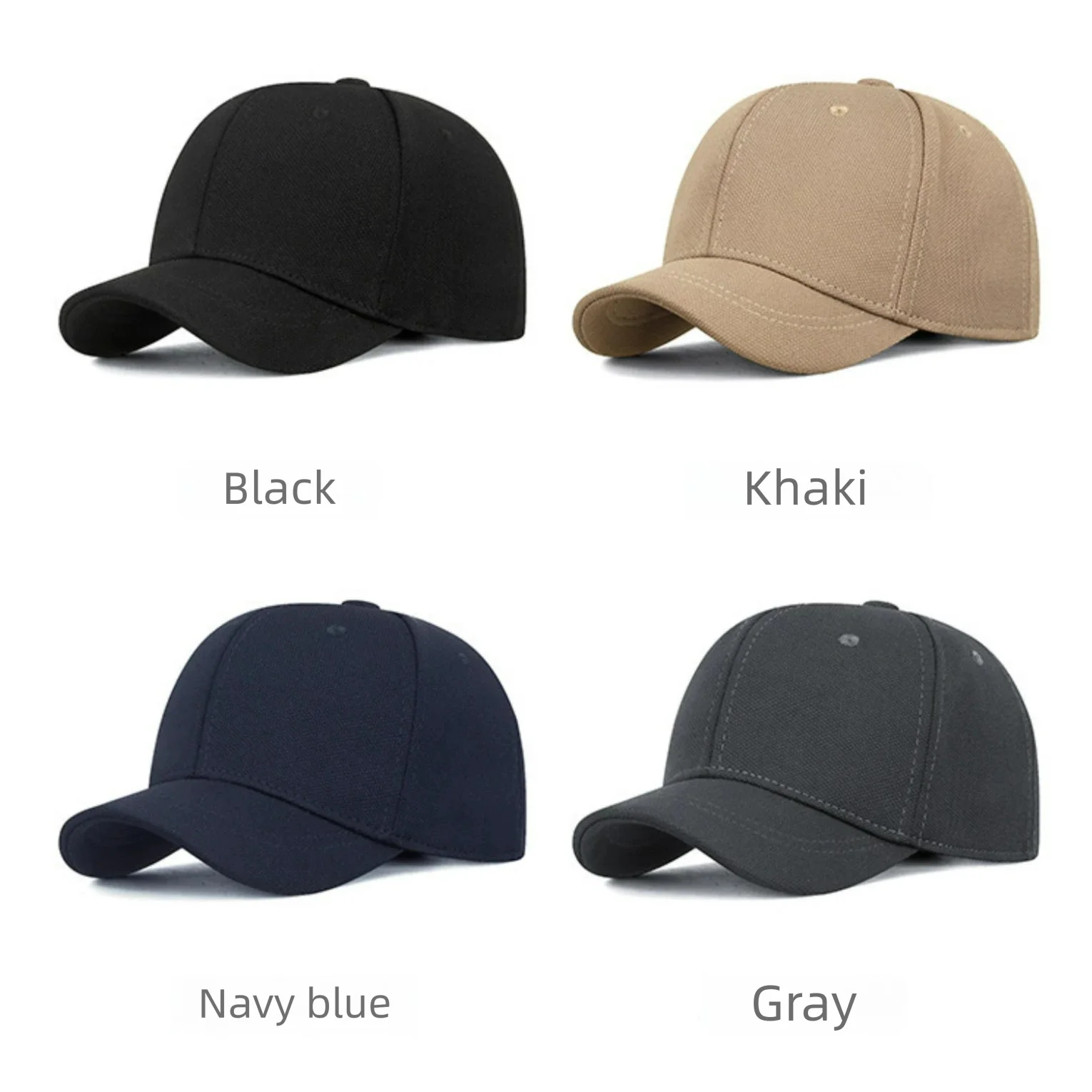 Short Brim Elastic Closed Back Fitted Caps Hats New Cycling Solid Bill Plain Trucker Men Women Hip Hop Baseball Snapback Sun Era