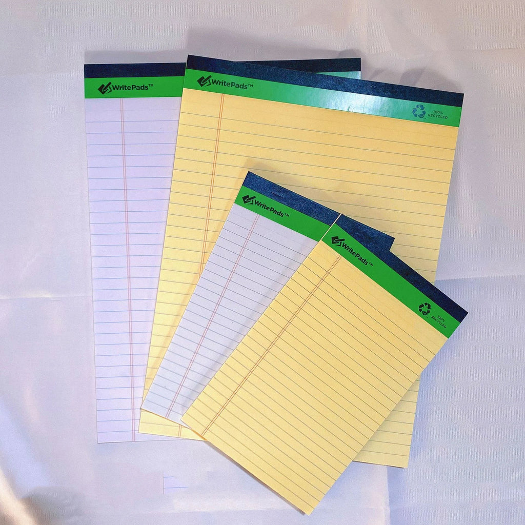 A4 A5 Tear-Off Notebook 50pages Notepad Daily Schedule Memo Pad To-Do Lined Book White Yellow Paper Student School Supplies