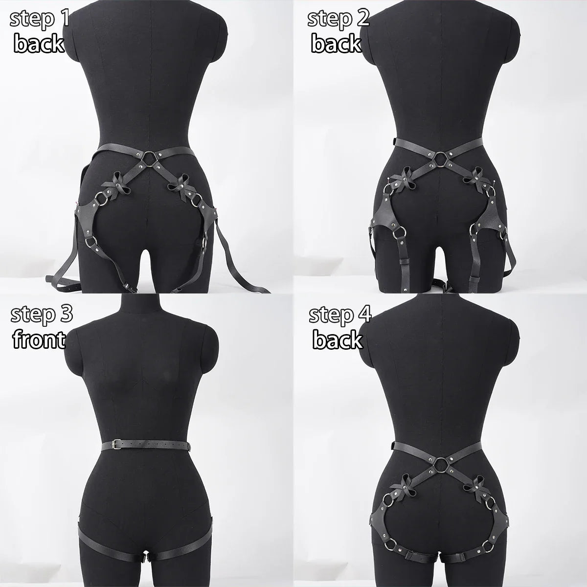 Women Fashion Belt Female Street Style  Leg Harness Belt Thigh Garter Gothic Casual Wild Decoration Belts Clothing Accessories