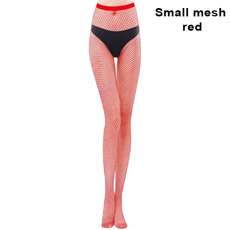 Sexy Women Long Fishnet Mesh Nylon Tights Body Stockings Slim Perfect Legs Fish Net Hollow Pantyhose High Waist Leggings Hosiery