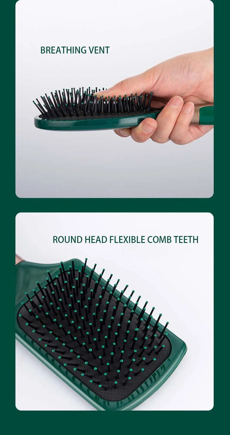 Hair Massage Air Cushion Comb Brush Scalp Hairbrush Detangle Anti Static Salon Hairdressing Styling Tool For Straight Curl Hair