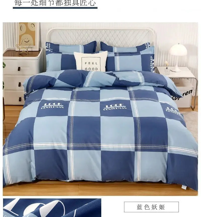 Beddingbag Comfortable Winter Warm Duvet Cover Home Hotel Single Apartment Student Dormitory Couple Double Bed Seasonal Bed Sack