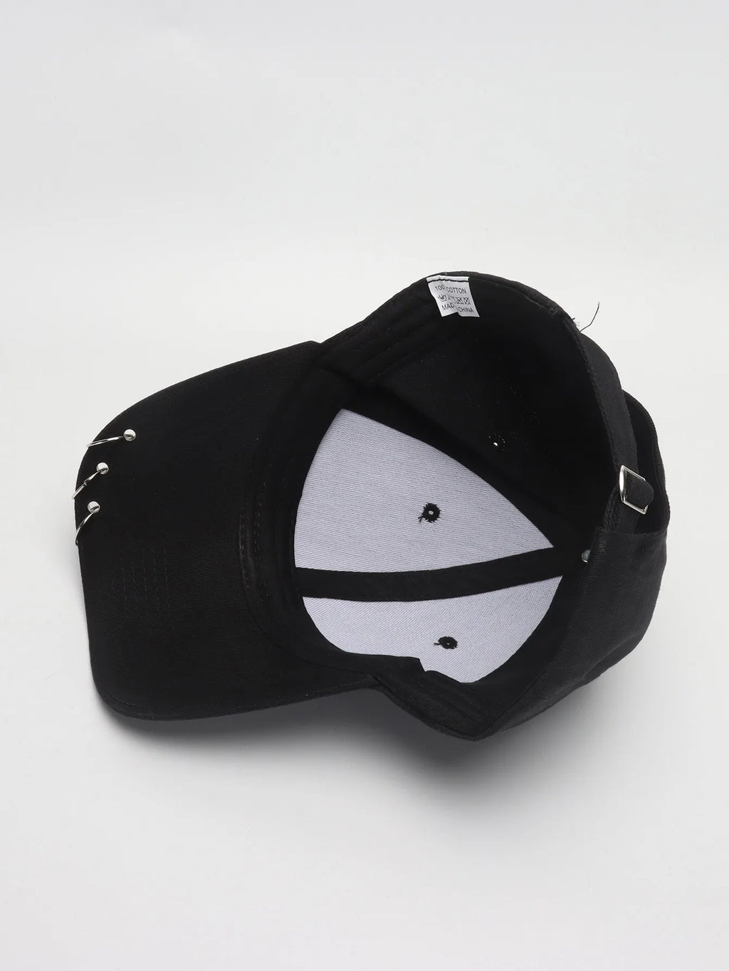 Hip Hop Women's Baseball Cap With Ring Circle Snapback Hats For Men Women Unisex Dad Hat Adjustable Kpop Korean Style Gorra